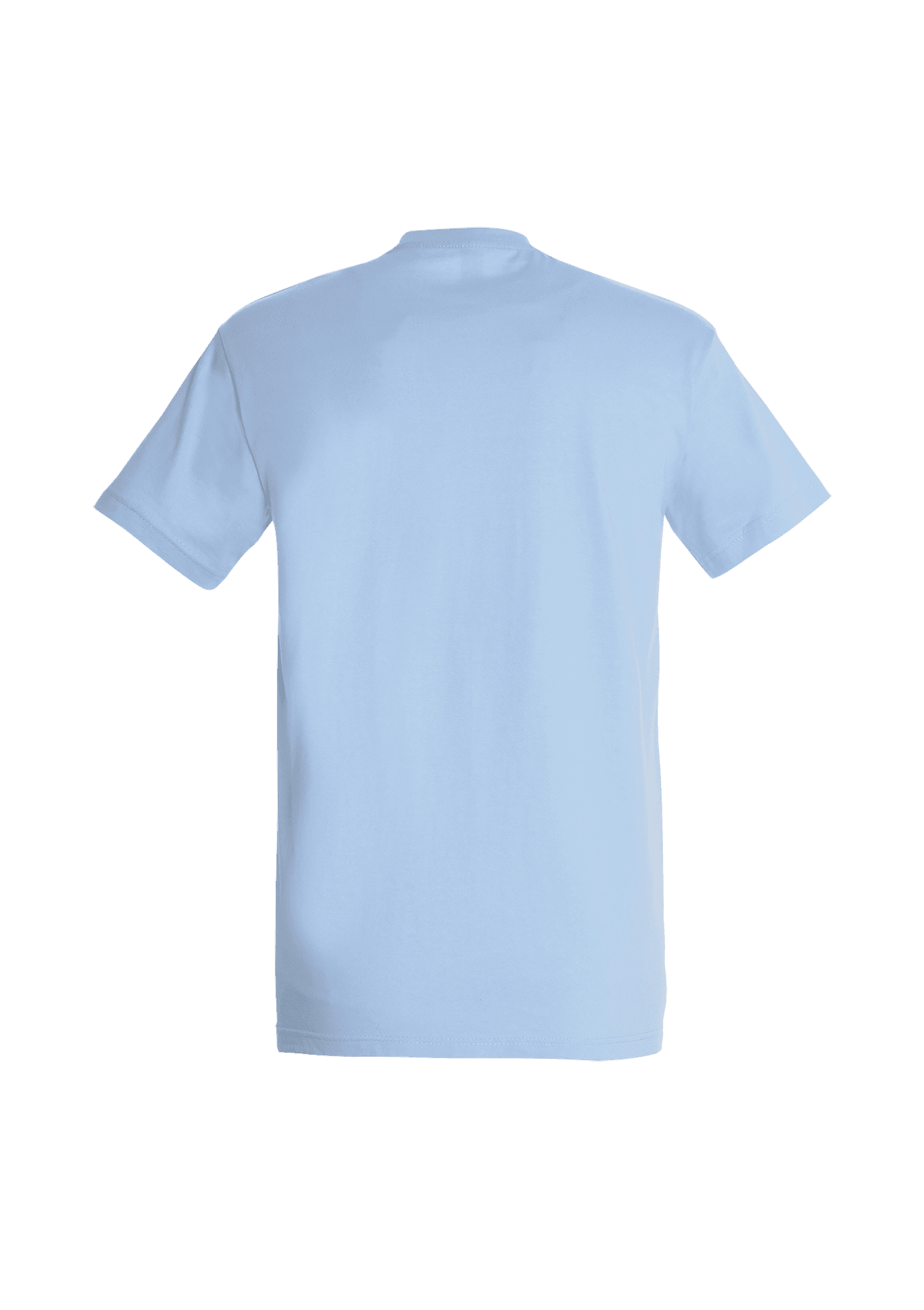 T-shirt Bleu Ciel 150g Adulte 007 ASD Judo Brignoles - ASD07_-REGENTBLEUCIELDOS